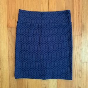 Blue Margaret M Christiana pencil skirt